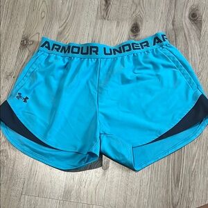 Under Armour Blue Athletic Performance Shorts